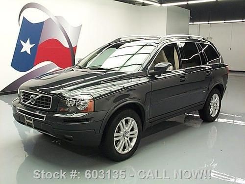 2011 volvo xc90 climate pkg 7-pass leather sunroof 24k texas direct auto