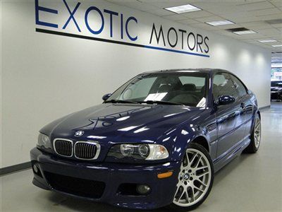 2005 bmw m3 coupe!! smg! nav heated-sts competition-pkg moonroof xenons 19