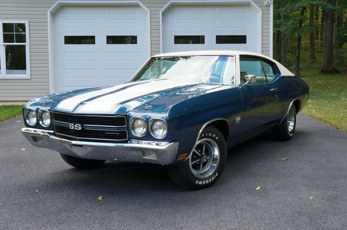 1970 chevrolet chevelle ls5 454 4 spd with build sheet