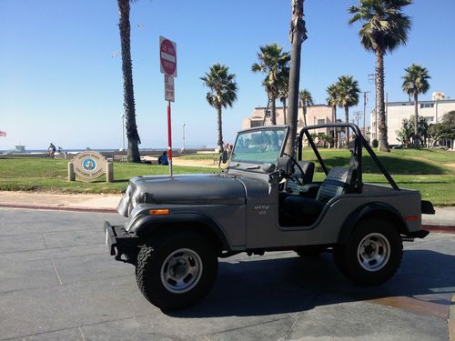 Find used 1975 Jeep CJ5 4x4 AMC 304 V8 5.0L 3 speed ...
