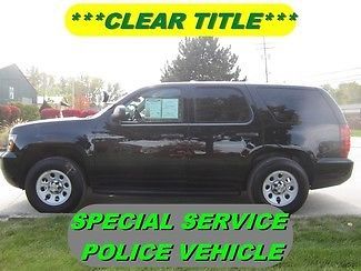 2012 chevrolet tahoe police spec rebuildable wreck clear title