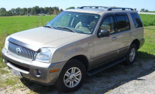 Nice!!   2004 mercury montaineer remote start 3rd row loaded