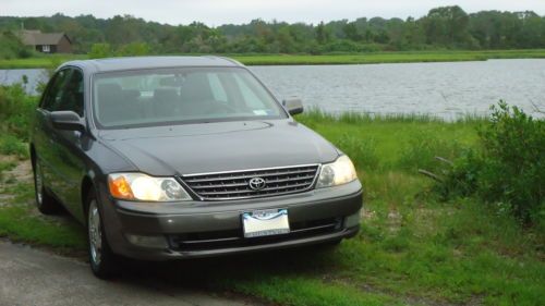 2003 toyota avalon 4d sedan xls auto dealer maintained garaged