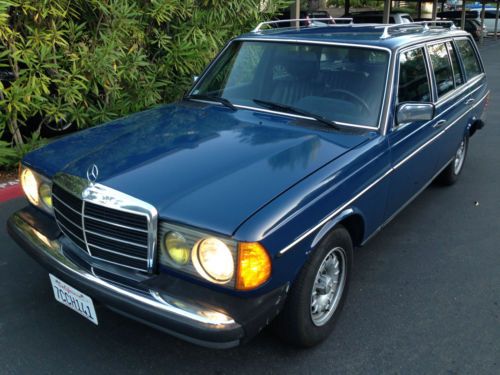 1984 mercedes-benz 300td turbodiesel station wagon