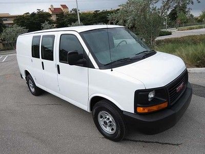 One owner florida gmc 2500 savana cargo van - just serviced and ready to work