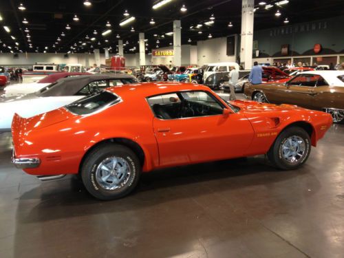 Pontiac trans am 1973 455,auto #s matching engine to vin,bucaneer red