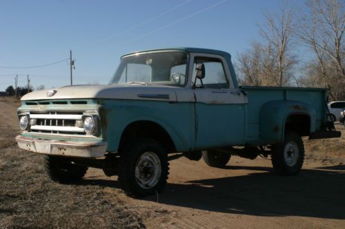 Used Cars For Sale In Kansas City >> Find used 1961 FORD F100 1/2 HALF TON FACTORY 4X4 ORIGINAL ... Used Cars For Sale In Kansas City >> Find used 1961 FORD F100 1/2 HALF TON FACTORY 4X4 ORIGINAL ...