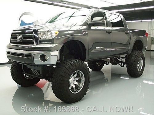 2011 toyota tundra crewmax 4x4 lifted 20&#034; wheels 6k mi texas direct auto