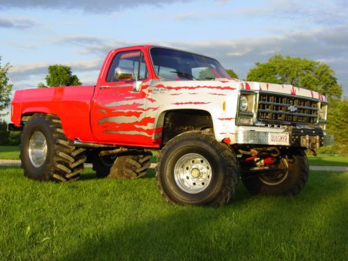 Quagmire show-mud truck, custom 1979 k-30, 572 pfi, n2o, ready to show or run