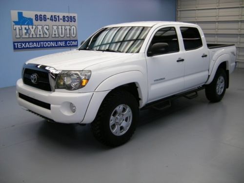 We finance!!!  2011 toyota tacoma trd off-road 4x4 leather tow 47k texas auto