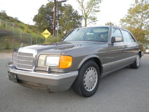 1 owner 86 mercedes benz 560sel w126 saloon 560 sel 420sel 1986 w 126 youngtimer
