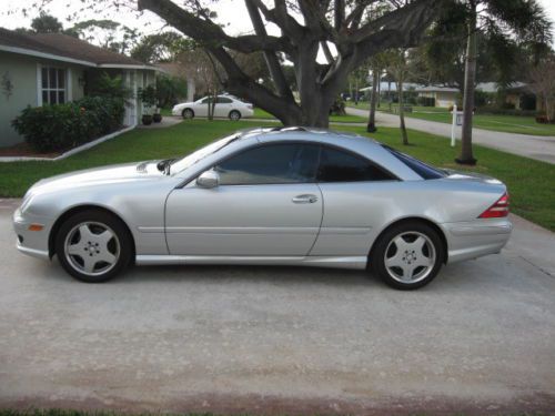 2002 mercedes cl55 amg automatic low mileage