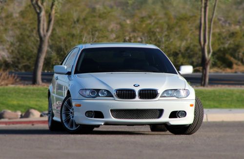 2006 bmw 330ci coupe performance pck. zhp rare alpine wht. nav excellent cond. !