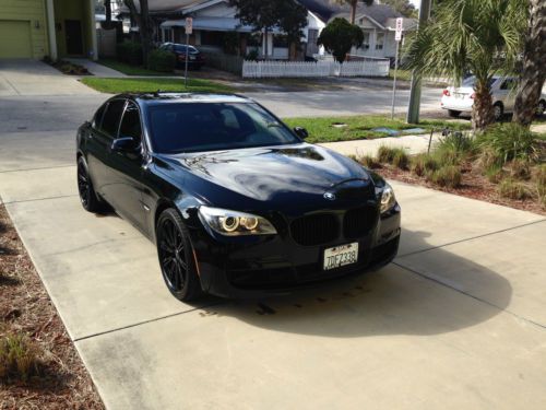 2012 bmw 740i m sport package black wheels and 20 inch m sport wheels included