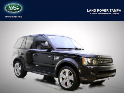 2012 land rover range rover sport 4x4 4dr certified suv 5.0l bluetooth sunroof