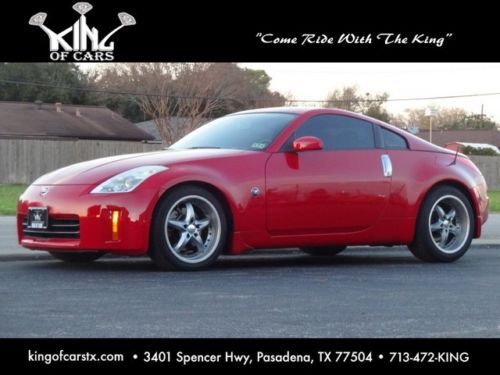 Enthusiast coupe 2006 nissan 350z clean 2 owner carfax ruff racing wheels