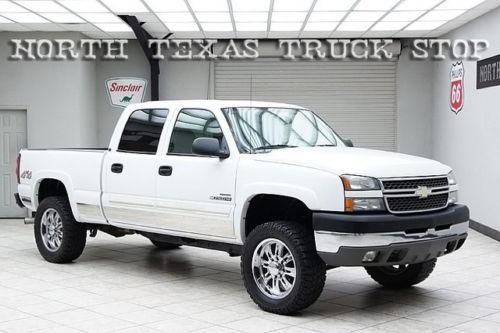 2005 chevy 2500hd diesel 4x4 ls crew cab  20s