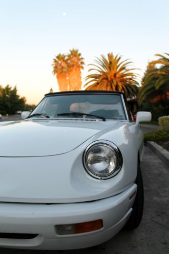 1991 alfa romeo spider feel like the wolf of wall street for cheap