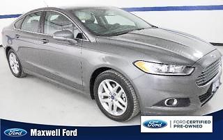 13 fusion se, 1.6l turbo 4 cylinder, auto, heated leather, alloys, clean 1 owner