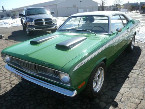1972  plymouth duster 340 special edition spring special shamrock edition