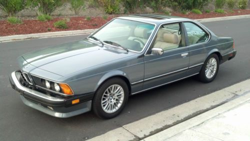 1987 bmw 635csi base coupe 2-door 3.5l