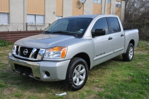 2009 nissan titan 2wd crew cab swb xe ffv