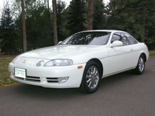 1992 lexus sc400 coupe-61k orig. miles-non-smoker-two owner car-impossibly rare!