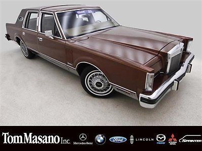 1981 lincoln mark vi (m4337) ~~ absolute sale ~ no reserve ~ car will be sold!!!