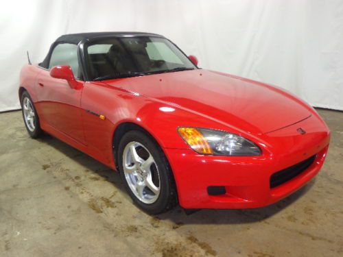 2001 honda s2000 roadster stock low miles extra clean car serviced convertible
