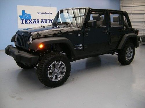 We finance!!!  2010 jeep wrangler unlimited sport 4x4 auto hard top lift 1 owner