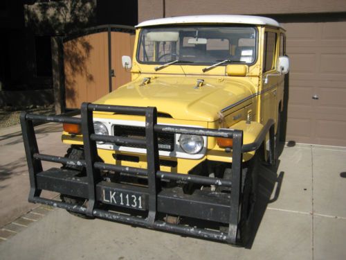 1984 toyota land cruiser bj42 right hand drive diesel!!!