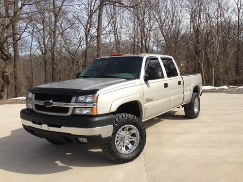 2004 chevrolet silverado 2500 hd duramax diesel 4x4 lly crew cab lt