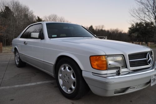 1991 mercedes benz 560sec sec 560