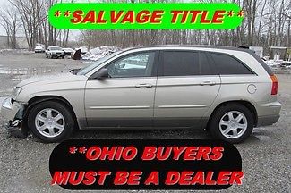 2005 chrysler pacifica touring rebuildable wreck salvage title