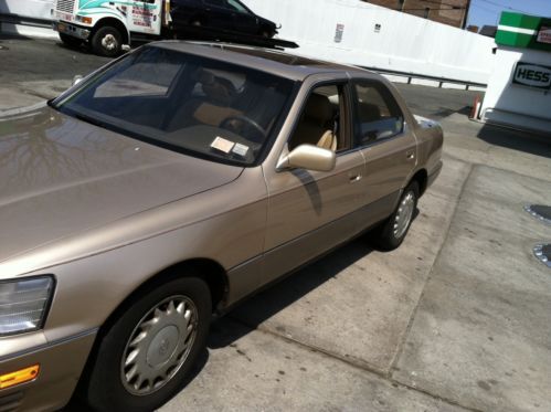 1992 lexus ls400 base sedan 4-door 4.0l