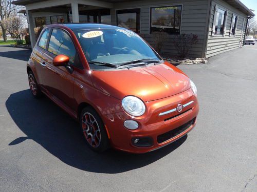 Like new fiat 500 sport!  rame (copper) exterior!
