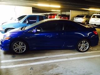 2007 honda civic coupe si, si blue, mint condition, 51,000 miles