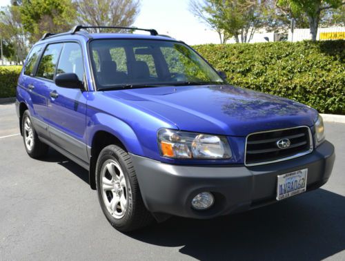 1&#039;owner 2003 subaru forester wagon x modle awd 83,487 miles  excellent condition