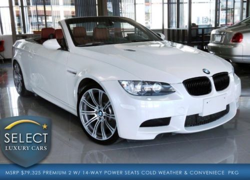 Loaded 1 owner m3 convertible convenience p2 cold weather 19 whls nav 6-speed