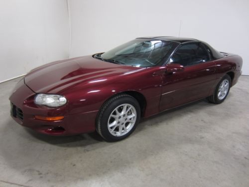 2000 chevy camaro z28 6-spd manual t tops leather 5.7l v8 colorado owned 80pics