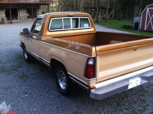 Find used 1978 DODGE ADVENTURER SE PICK UP D100 in ...