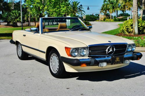 Wow just 47,772 miles 1987 mercedes benz 560 sl convertible sweet very rare sl