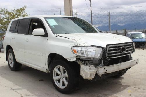 2008 toyota highlander 4wd damaged salvage runs! priced to sell export welcome!!