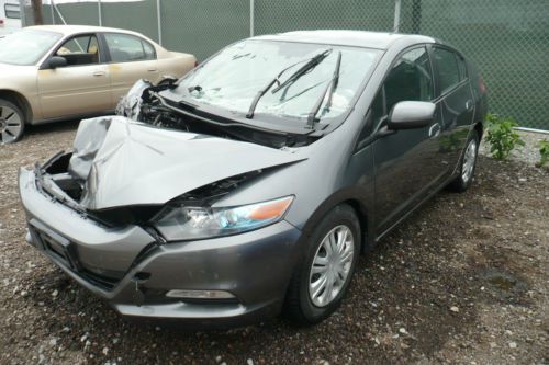 2010 honda insight lx hybrid 1.3l damaged no reserve