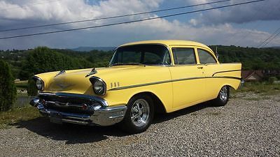 1957 chevrolet post car clean sharp straight 4 speed classic