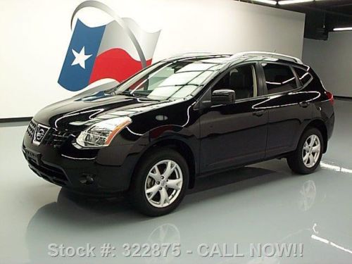 2009 nissan rogue sl sunroof leather alloy wheels 66k texas direct auto