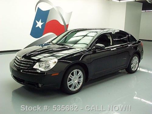 2009 chrysler sebring limited heated leather only 68k texas direct auto