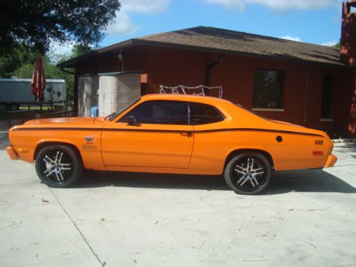 1974 plymouth duster antique mopar custom paint space duster &#039;74 restored
