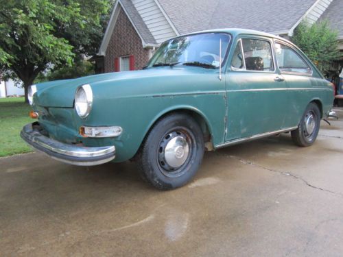 Vintage vw 1970 volkswagen type 3 fastback project w/title