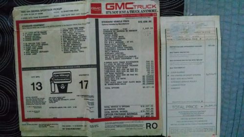 1989 GMC Sierra 4x4 Sportside  55k miles, image 9